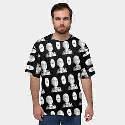 Футболка оверсайз мужская ONE-PUNCH MAN ВАН ПАНЧ МАН Z, цвет: 3D-принт — фото 2