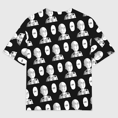 Мужская футболка оверсайз ONE-PUNCH MAN ВАН ПАНЧ МАН Z / 3D-принт – фото 2