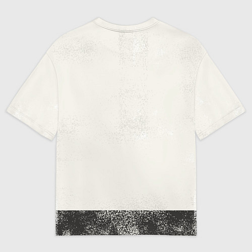 Мужская футболка оверсайз Самурай на коне / 3D-принт – фото 2