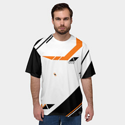 Футболка оверсайз мужская M4A4 - Asiimov 2023 NEW, цвет: 3D-принт — фото 2