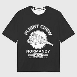 Футболка оверсайз мужская Нормандия, цвет: 3D-принт