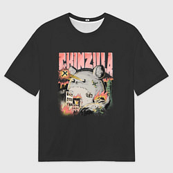 Мужская футболка оверсайз Шинзилла