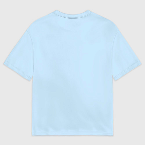 Мужская футболка оверсайз Москва-Сити / 3D-принт – фото 2