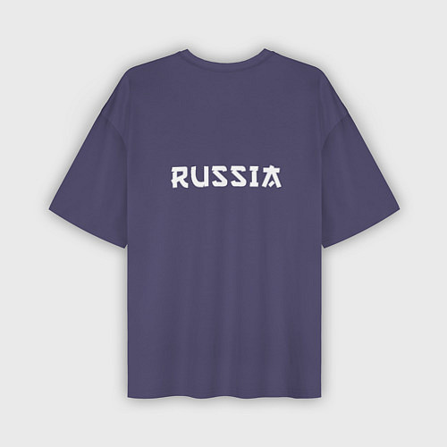 Мужская футболка оверсайз Токио 2021 Форма России / 3D-принт – фото 2