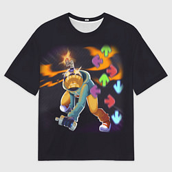 Футболка оверсайз мужская Friday Night Funkin Whitty, цвет: 3D-принт