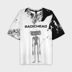 Мужская футболка оверсайз Radiohead Радиохед Z