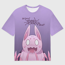 Мужская футболка оверсайз Аниме Да, я паук, и что?