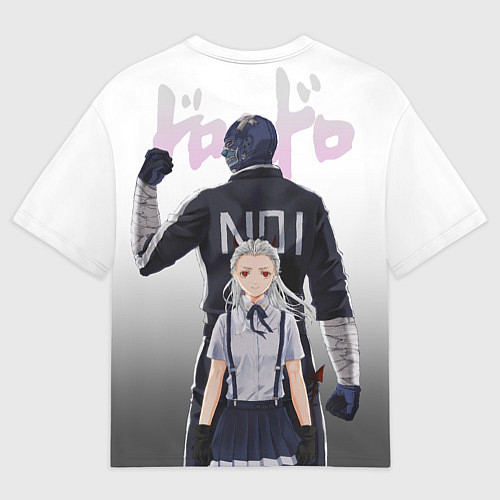 Мужская футболка оверсайз Noi / 3D-принт – фото 2