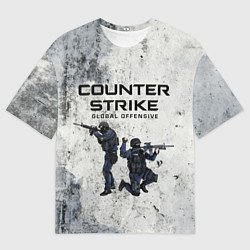 Мужская футболка оверсайз COUNTER TERRORIST CS GO Z