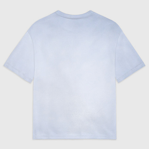 Мужская футболка оверсайз Сиреноголовый Скелет Хоррор / 3D-принт – фото 2