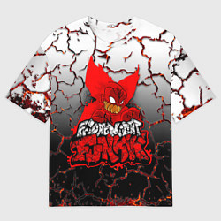 Мужская футболка оверсайз Friday Night Funkin Tricky One