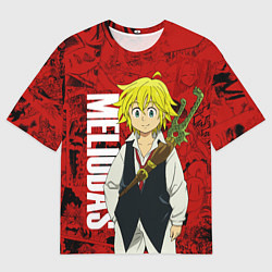 Мужская футболка оверсайз Мелиодас, Meliodas