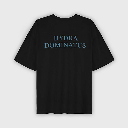 Мужская футболка оверсайз Hydra dominatus / 3D-принт – фото 2