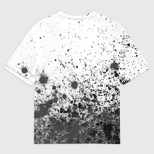 Мужская футболка оверсайз Starfield - Powder / 3D-принт – фото 2