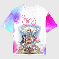 Мужская футболка оверсайз Doki Doki Доки Доки Z