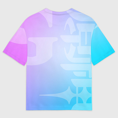 Мужская футболка оверсайз Genshin Impact / 3D-принт – фото 2
