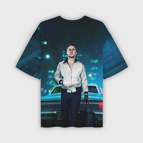 Мужская футболка оверсайз Райан Гослинг Драйв / 3D-принт – фото 2