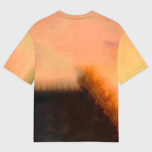 Мужская футболка оверсайз Агата Кристи OPIUM / 3D-принт – фото 2