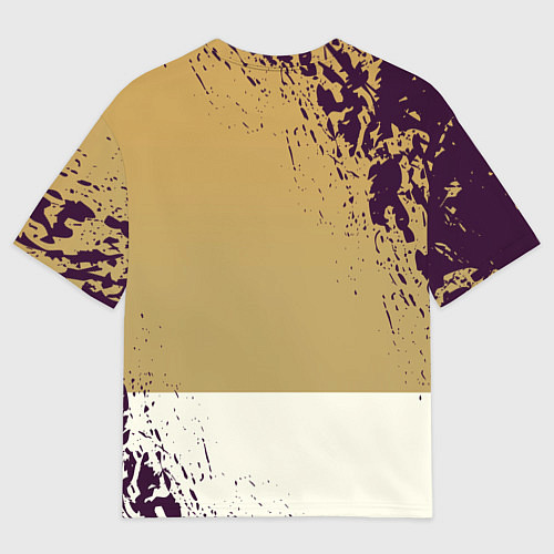 Мужская футболка оверсайз Yorha 2B Nier Automata Z / 3D-принт – фото 2