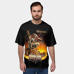 Футболка оверсайз мужская Ария Штиль, цвет: 3D-принт — фото 2