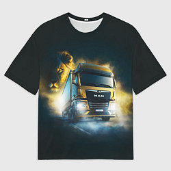 Мужская футболка оверсайз Man Leon