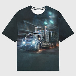Футболка оверсайз мужская Neo truck, цвет: 3D-принт