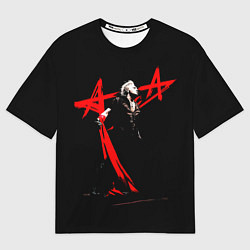 Мужская футболка оверсайз Алиса - Константин Кинчев