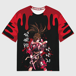 Мужская футболка оверсайз Аниме Дороро Dororo, Хяккимару