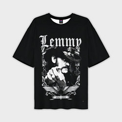 Мужская футболка оверсайз RIP Lemmy
