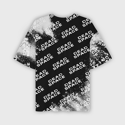 Мужская футболка оверсайз Dead Space - Exposion Pattern / 3D-принт – фото 2