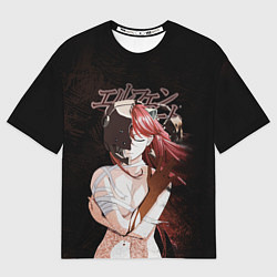 Мужская футболка оверсайз Люси Эльфийская песнь