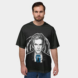 Футболка оверсайз мужская Питер Капальди, цвет: 3D-принт — фото 2