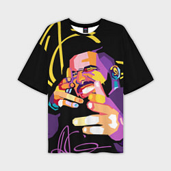 Мужская футболка оверсайз Drake