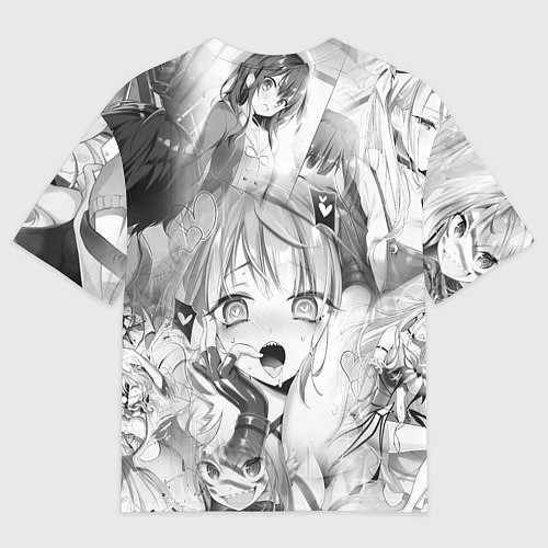 Мужская футболка оверсайз Full Dive RPG Manga / 3D-принт – фото 2