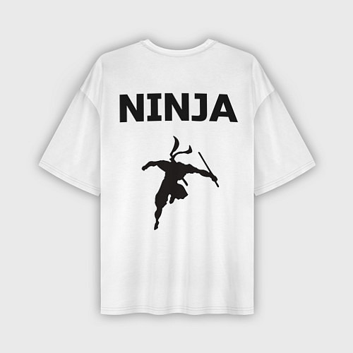 Мужская футболка оверсайз Ninja / 3D-принт – фото 2