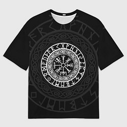 Мужская футболка оверсайз Вегвизир Galdrastafir