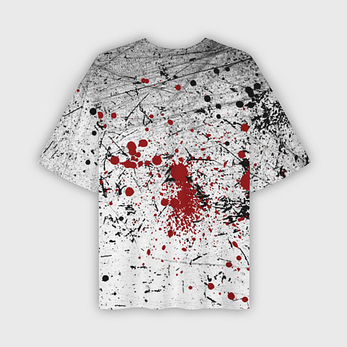 Мужская футболка оверсайз Кемикал Романс Рок Группа Лого / 3D-принт – фото 2