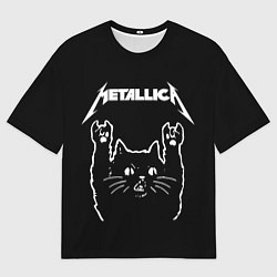 Мужская футболка оверсайз METALLICA МЕТАЛЛИКА