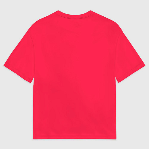 Мужская футболка оверсайз Kawai Rika Bleh / 3D-принт – фото 2