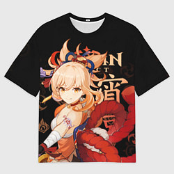 Мужская футболка оверсайз Ёимия Genshin Impact