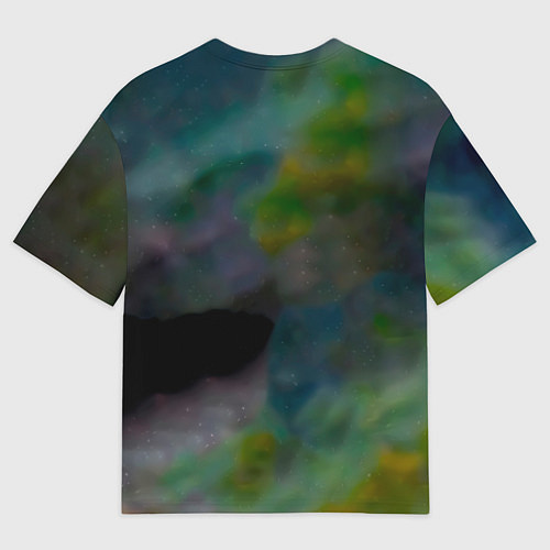 Мужская футболка оверсайз Точно ртуть алоэ - Мумий Тролль / 3D-принт – фото 2