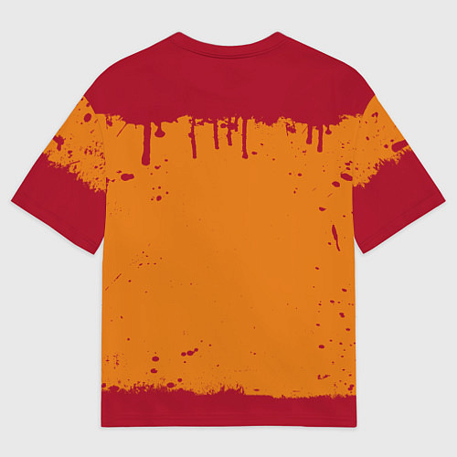 Мужская футболка оверсайз Летучая котомышь на хэллоуин / 3D-принт – фото 2