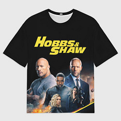 Футболка оверсайз мужская Hobbs & Shaw, цвет: 3D-принт