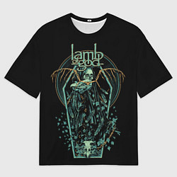 Мужская футболка оверсайз Lamb of God, Sacrament