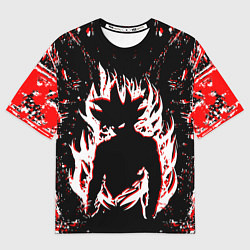 Мужская футболка оверсайз Dragon ball super