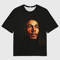 Мужская футболка оверсайз Bob Marley Art