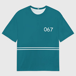 Мужская футболка оверсайз 067