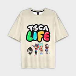Мужская футболка оверсайз Toca Life: Persons