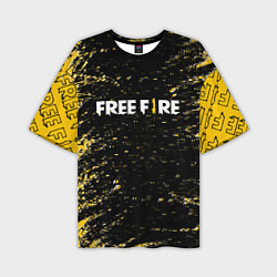 Мужская футболка оверсайз Garena free fire,