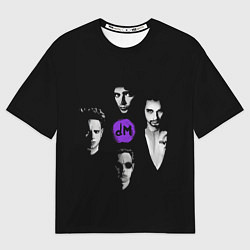 Футболка оверсайз мужская Depeche mode band, цвет: 3D-принт